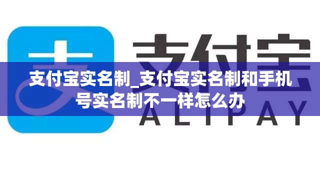 支付宝实名制_支付宝实名制和手机号实名制不一样怎么办