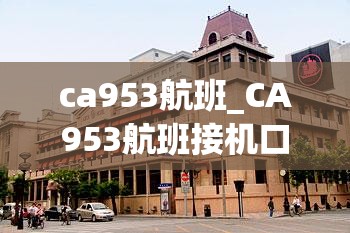 ca953航班_CA953航班接机口