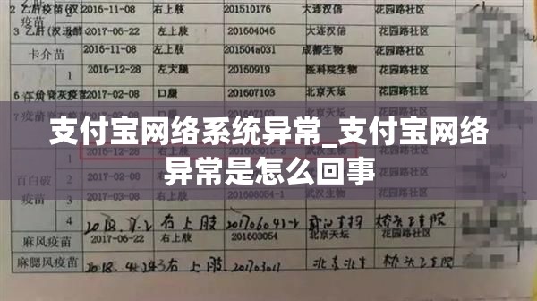 支付宝网络系统异常_支付宝网络异常是怎么回事