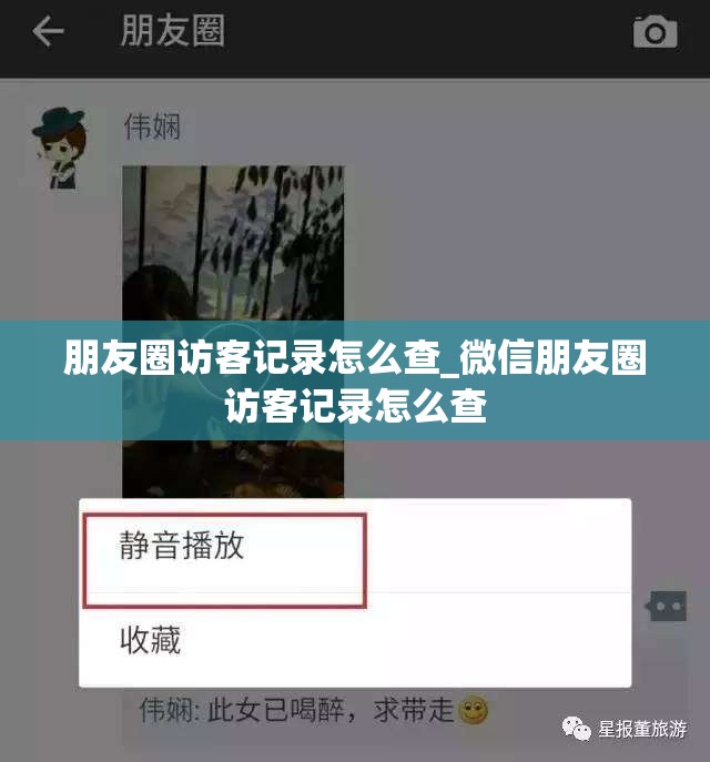 朋友圈访客记录怎么查_微信朋友圈访客记录怎么查