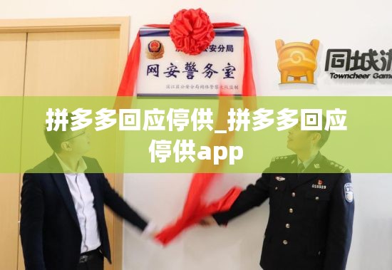 拼多多回应停供_拼多多回应停供app