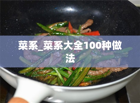 菜系_菜系大全100种做法