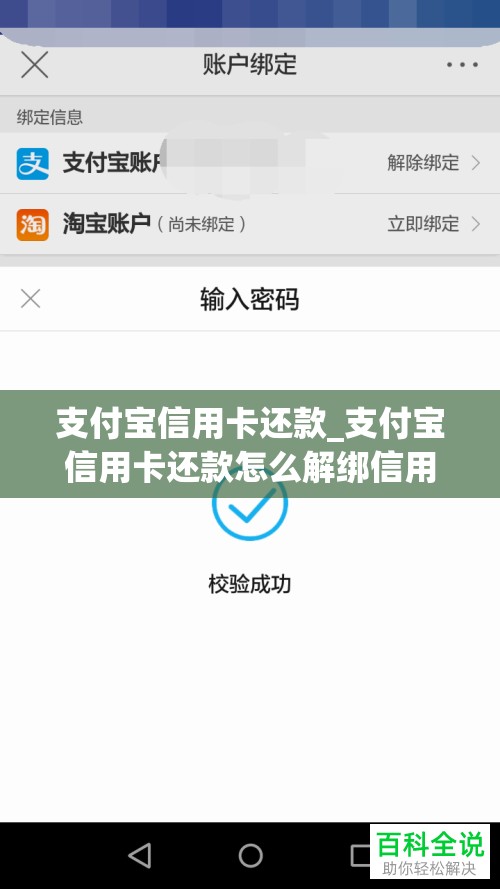 支付宝信用卡还款_支付宝信用卡还款怎么解绑信用卡账户