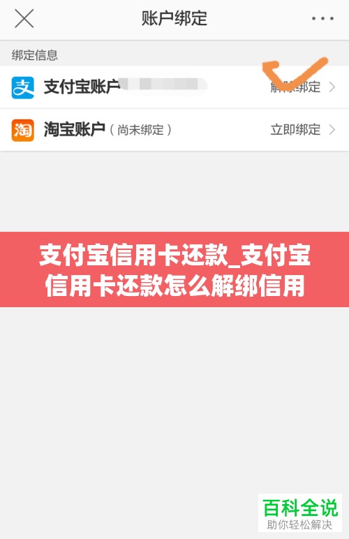 支付宝信用卡还款_支付宝信用卡还款怎么解绑信用卡账户