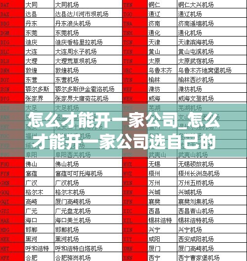 怎么才能开一家公司_怎么才能开一家公司选自己的名字但不被家里人发现