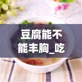 豆腐能不能丰胸_吃豆腐能丰胸