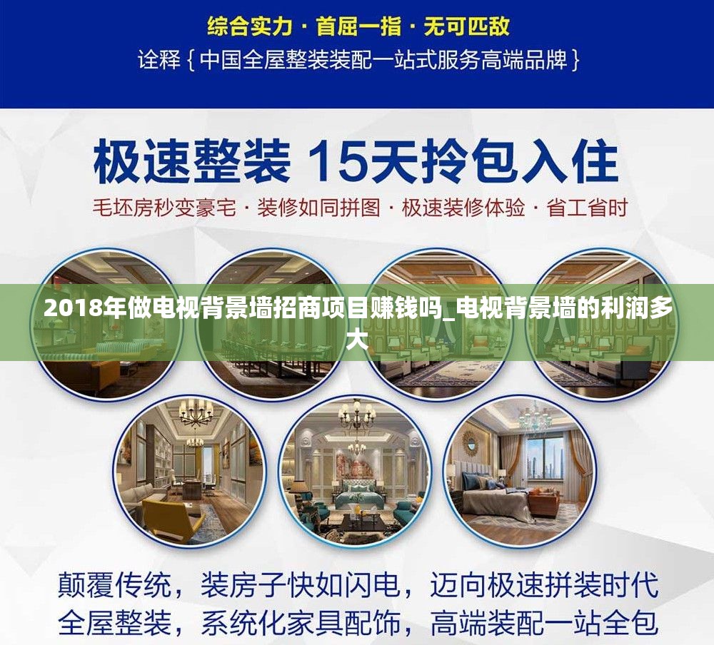 2018年做电视背景墙招商项目赚钱吗_电视背景墙的利润多大