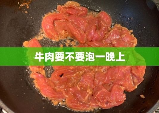 牛肉要不要泡一晚上