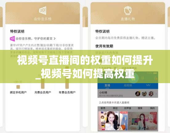 视频号直播间的权重如何提升_视频号如何提高权重