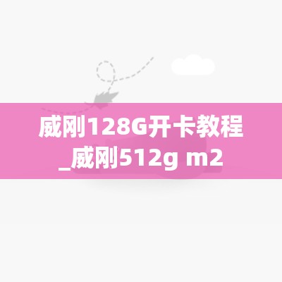 威刚128G开卡教程_威刚512g m2