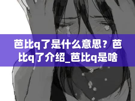 芭比q了是什么意思？芭比q了介绍_芭比q是啥