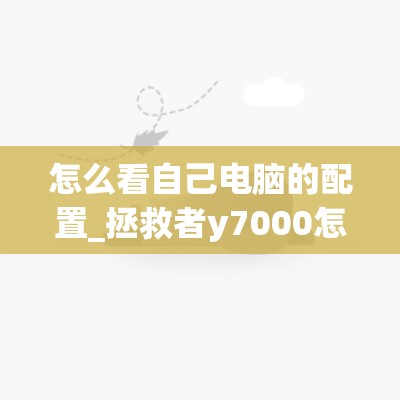 怎么看自己电脑的配置_拯救者y7000怎么看自己电脑的配置