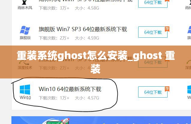 重装系统ghost怎么安装_ghost 重装