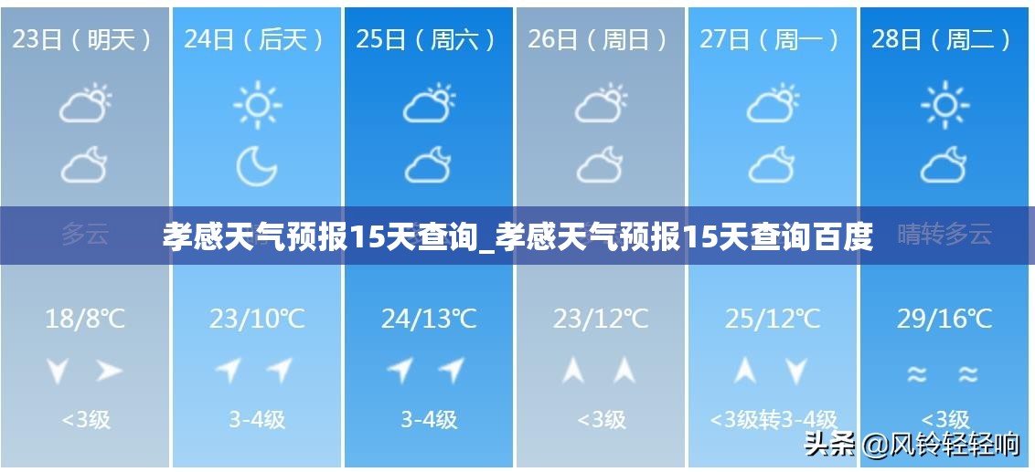 孝感天气预报15天查询_孝感天气预报15天查询百度