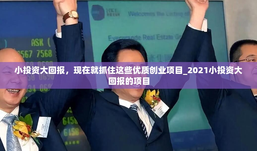 小投资大回报，现在就抓住这些优质创业项目_2021小投资大回报的项目