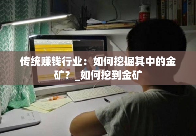 传统赚钱行业：如何挖掘其中的金矿？_如何挖到金矿